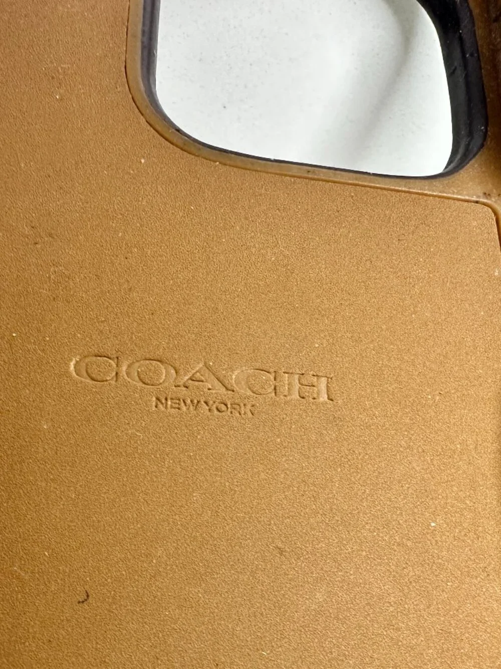 Coach iPhone 14 Pro Signature Case With Box AS IS
